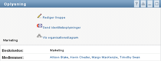 Siden med gruppeoplysninger