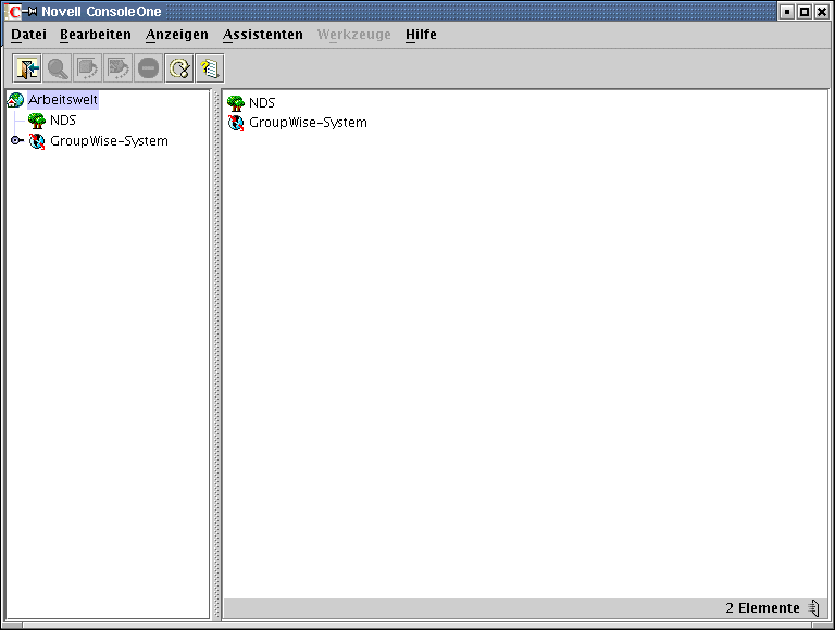 ConsoleOne unter Linux