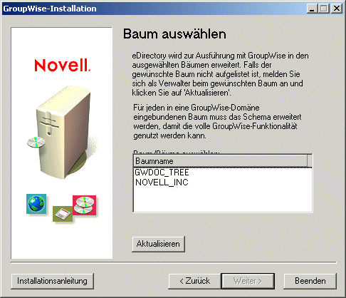 Seite �Baum ausw�hlen�