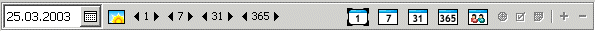Kalendersymbolleiste