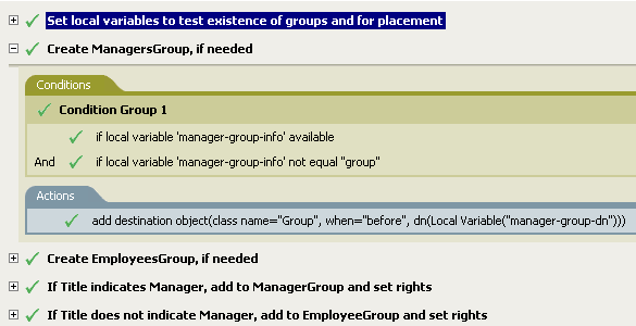 Description: Govern Groups for Users Based on Title