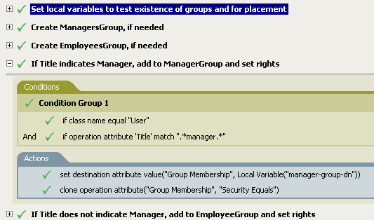 Description: Add Group Based on Title