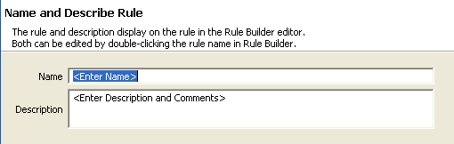 Description: Create Rule Wizard