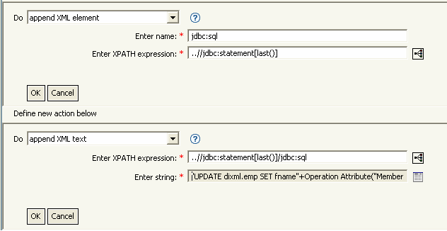 Description: Append XML Element