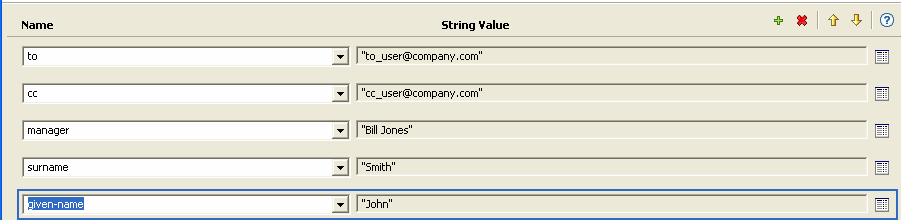 Description: Named String Builder