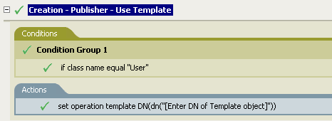 Description: Creation - Publisher - Use Template