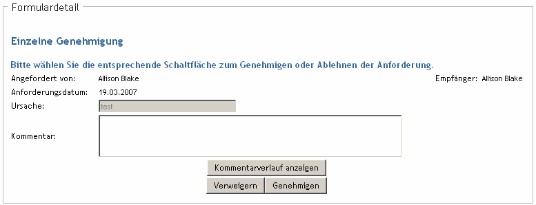Schaltfläche „Verweigern“ 