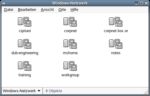 Workgroups in einem Windows-Netzwerk