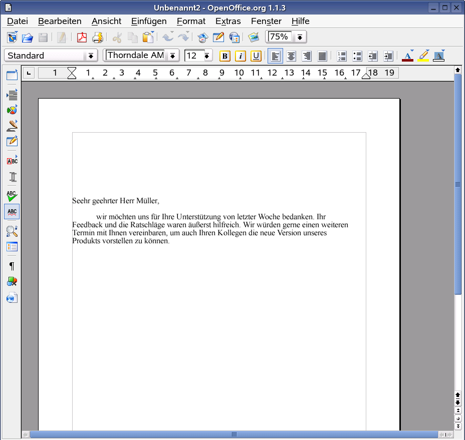 OpenOffice.org Writer