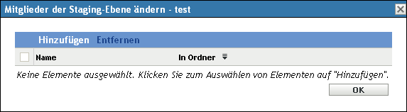 Dialogfeld "Mitglieder"