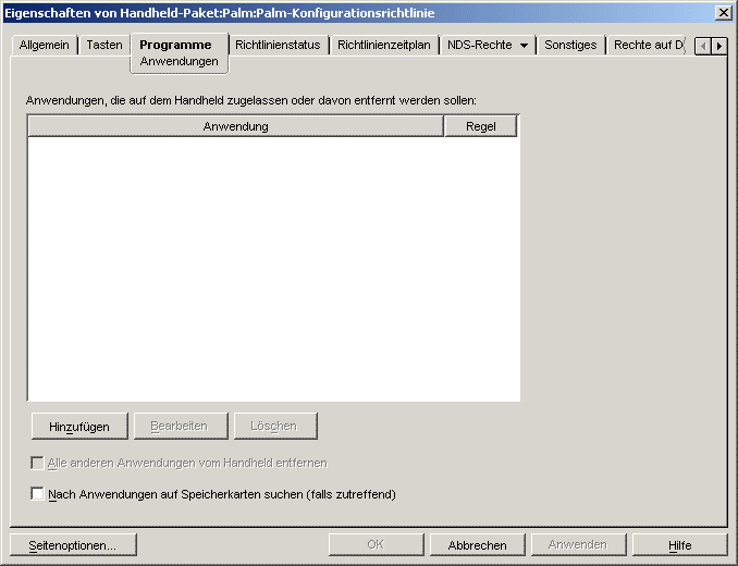 Seite "Programme: Anwendung"