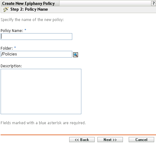 Seite „Richtlinienname“