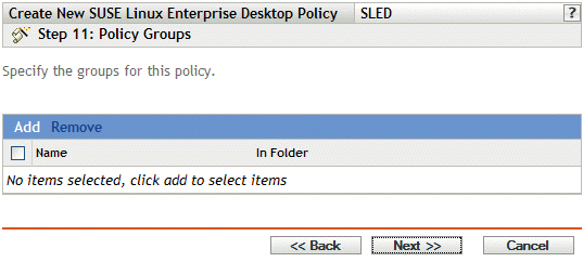 Seite „Richtliniengruppen“