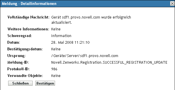 Detaillierte Informationen zum Ereignis