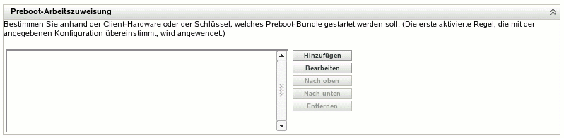 Abschnitt "Preboot-Arbeitszuweisung"
