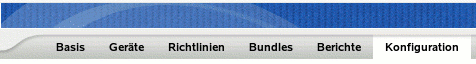 Registerkarte "Konfiguration"