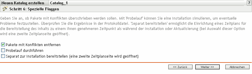 Seite "Spezielle Flaggen"
