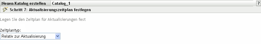 Seite "Zeitplan für Bundle-Installation"