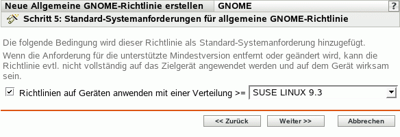 Seite "Standard-Systemanforderungen für allgemeine GNOME-Richtlinie"