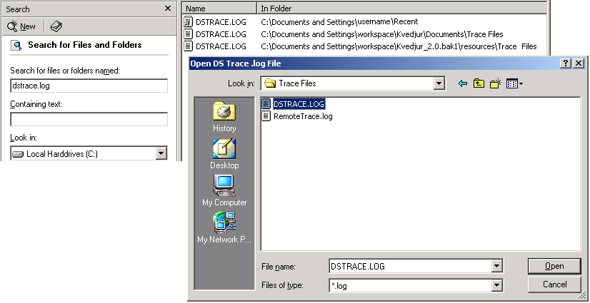 An example files sytem