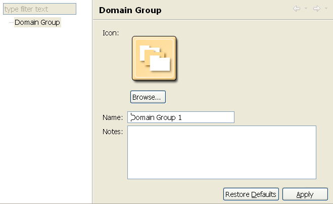 An example icon for a Domain Group
