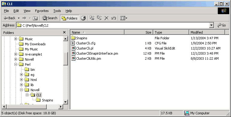 Windows Perl Script Directory