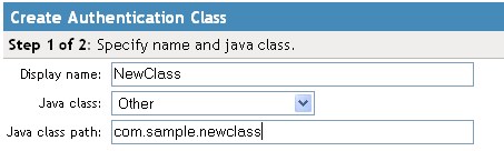 Creating a New Class