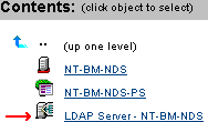 An LDAP Server object