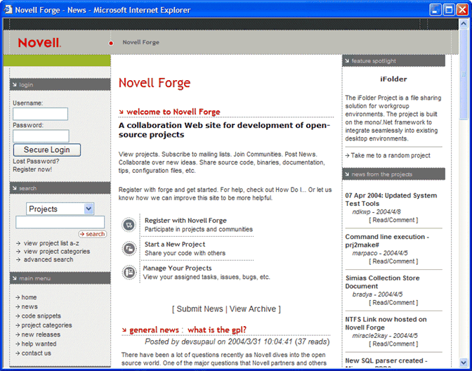 NovellForgeSite