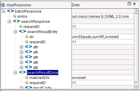 DSML Response XML full