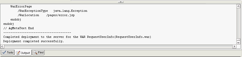 DirectorDesignerOutputPanel