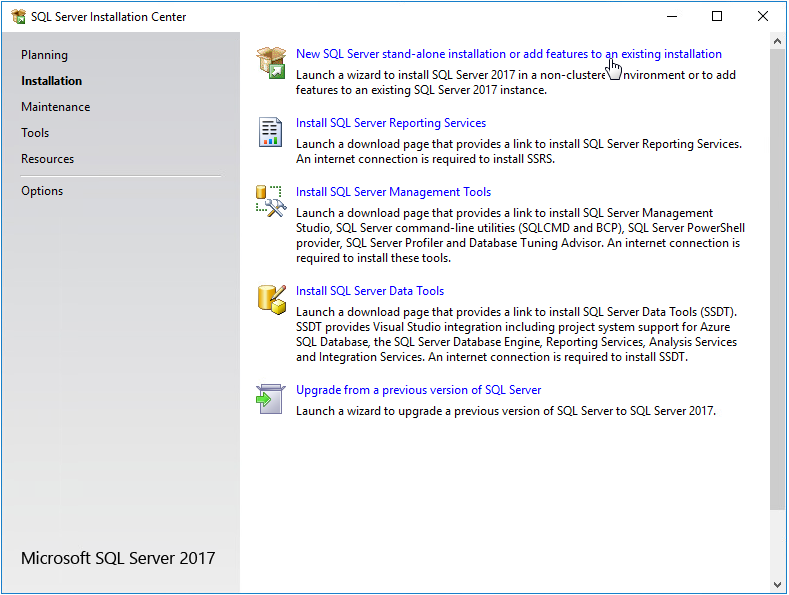 Install SQL Express - Micro Focus File 6.5 Installation Guide