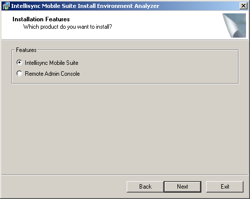 Installation Features