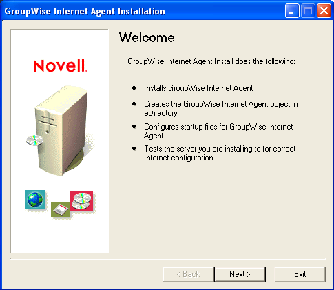 Internet Agent Installation program