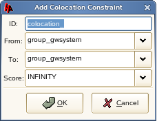 Add Colocation Constraint dialog box