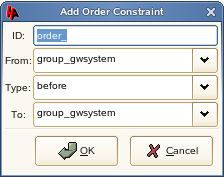 Add Order Constraint dialog box