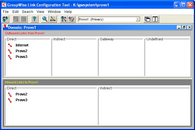 Link Configuration tool