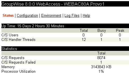 WebAccess Agent Web console