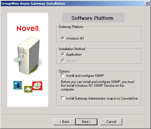 Software Platform page