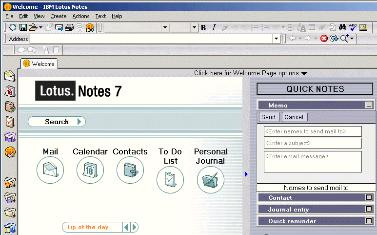 Notes client