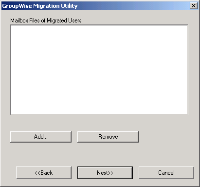 Migration Utility distribution list/group membership dialog box