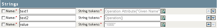 Named String Builder