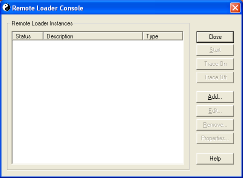 Remote Loader Console