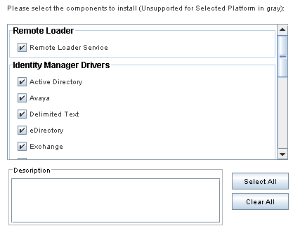 Select the Remote Loader and driver shims