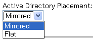 Active Directory Placement options