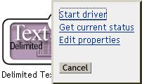 The Start Driver option 