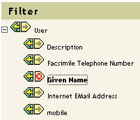 The Filter editor