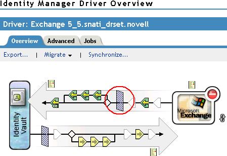 The driver filter icon