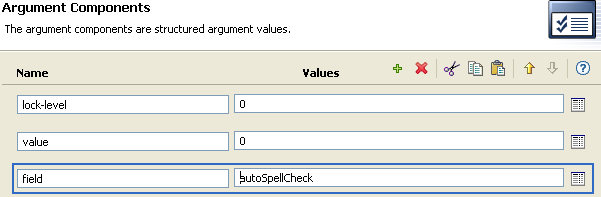 Setting client options values