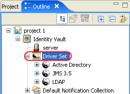 Selecting the Driver Set Object